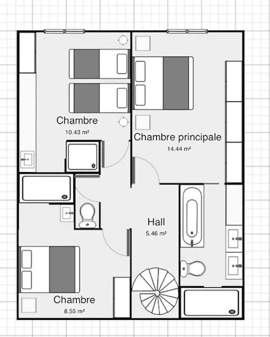 Maison Antoinette - Maison Nomade Chic Apartman *